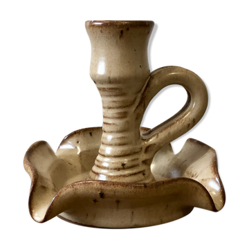 Sandstone ashtray candle holder