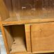 Vintage showcase sliding door year 50