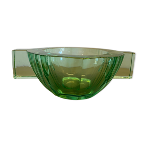 Cendrier cristal Daum art déco