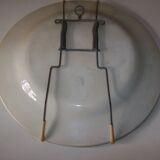Ancienne assiette à décor de chasse