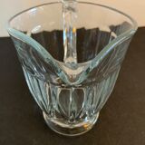 Moulded pressed glass pitcher