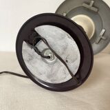 Art Deco mushroom lamp in bakelite and chrome