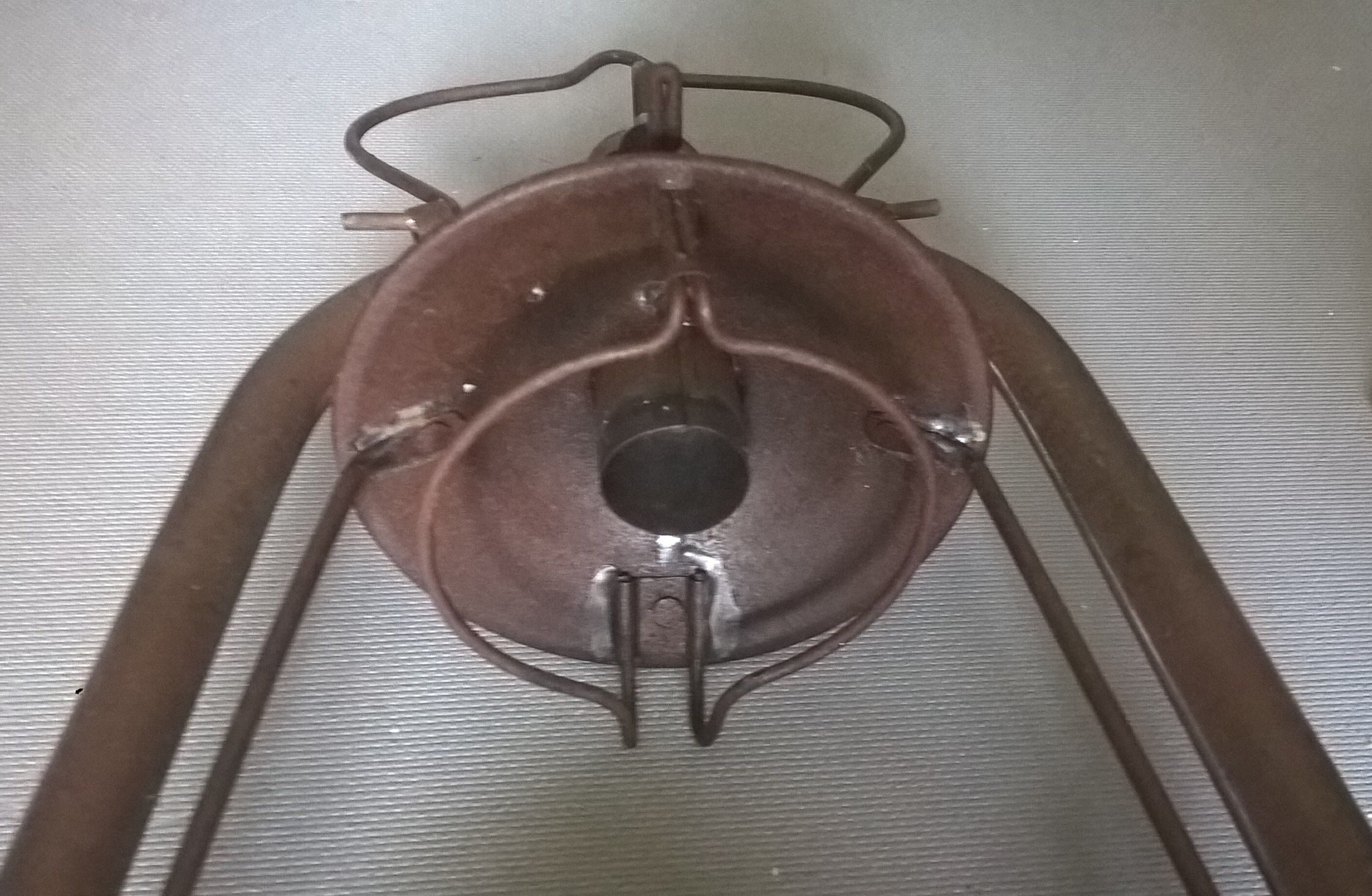 Old sif 500 oil storm lamp with its original wick ~ early twentieth