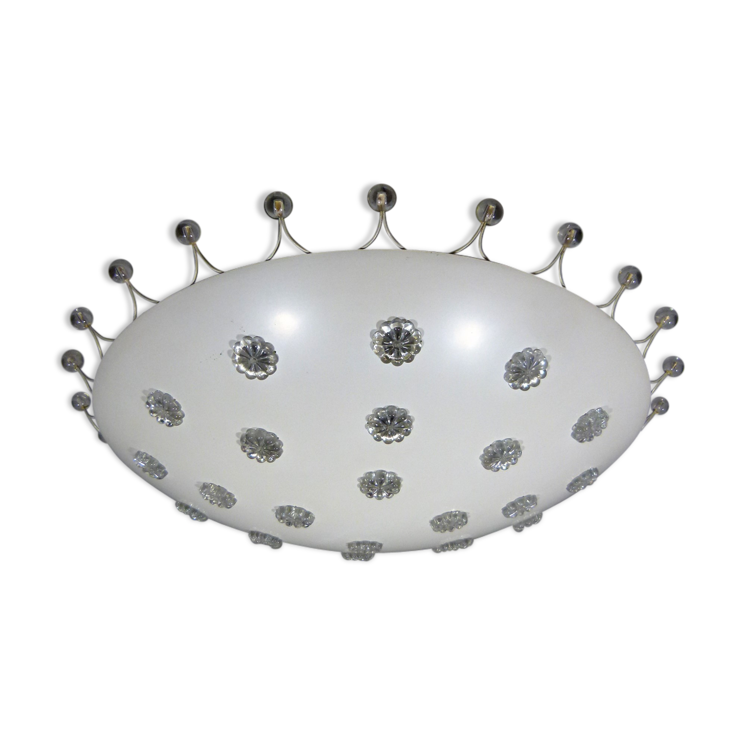 Large ceiling lamp by Emil Stejnar for Rupert Nikoll, Austria 1950's