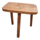 Antique wooden tripod stool