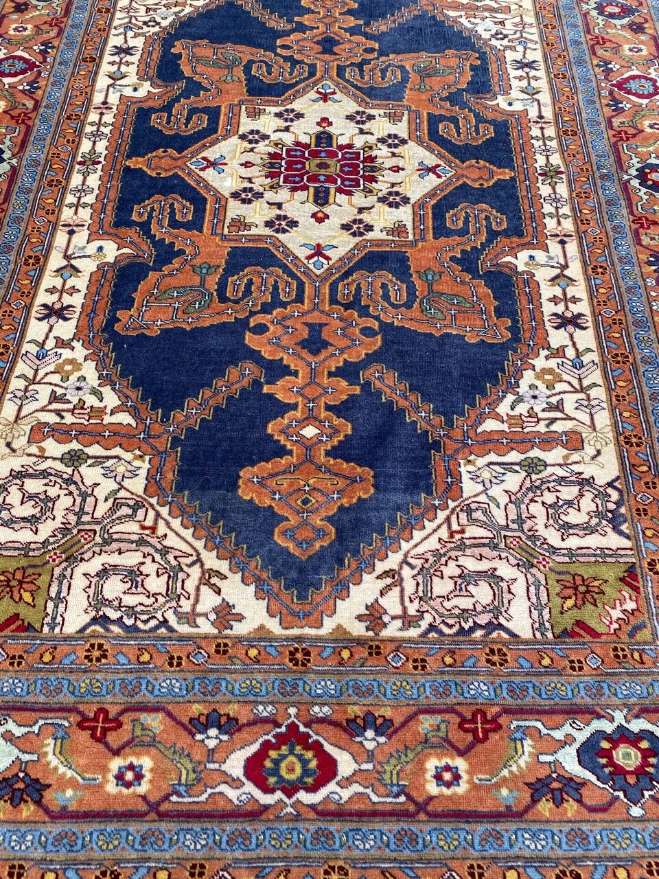 Tapis vintage persan ghouchan extra fin 139x216 cm
