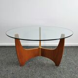 Table à café teak Veneer 1960