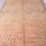 Large Vintage Beni Mguild Rug 221 x 452 cm - Old Moroccan Rug - Berber Rug