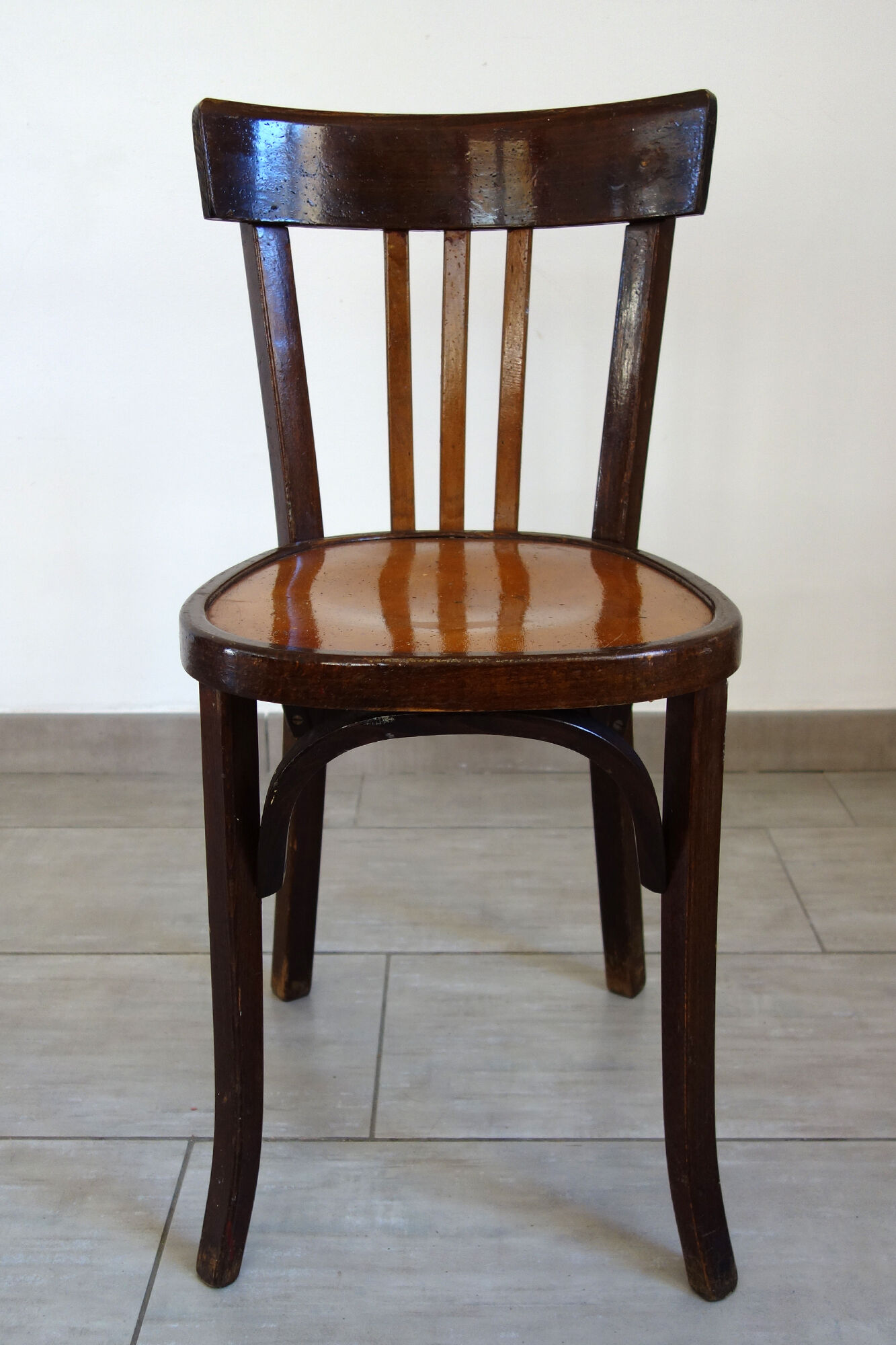 Old baumann bistro chair n°43