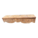 Antique shelf carved wood - raw oak - L 102 x D 28