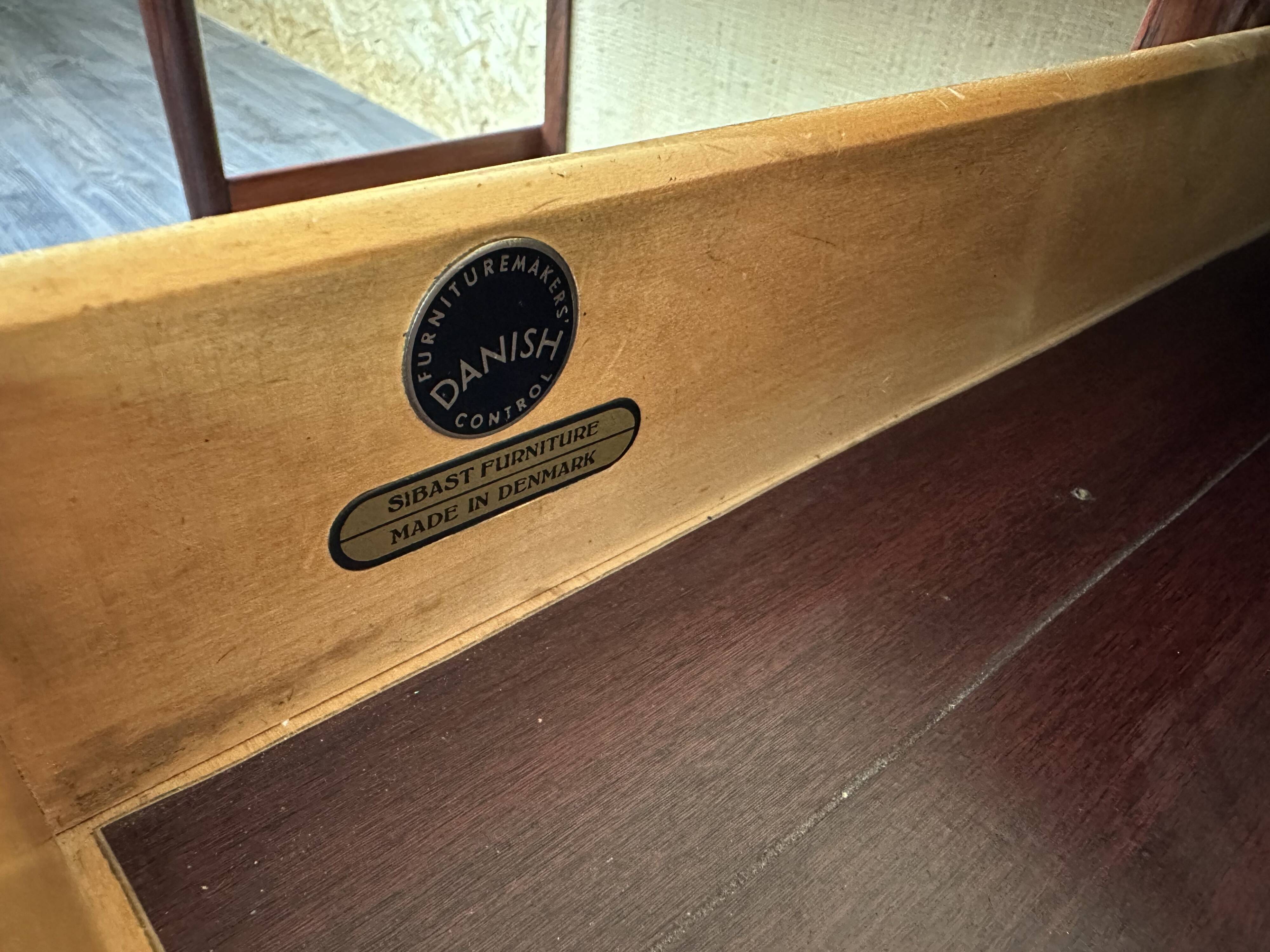 1960s 1970s Rio Rosewood Desk by Arne Vodder for Sibast Furniture