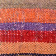 Colorful striped wool haik cushion