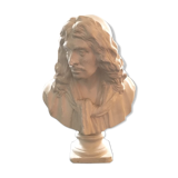 Bust of Molière in plaster