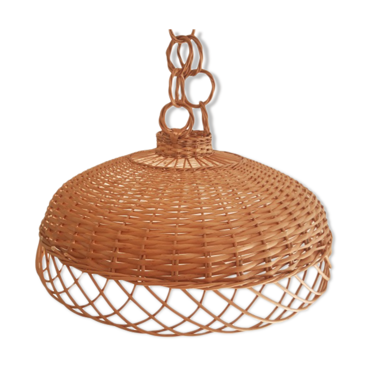 Lampshade in wicker 44 cm