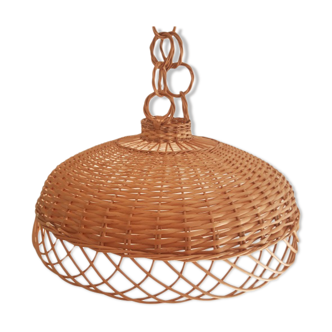 Lampshade in wicker 44 cm