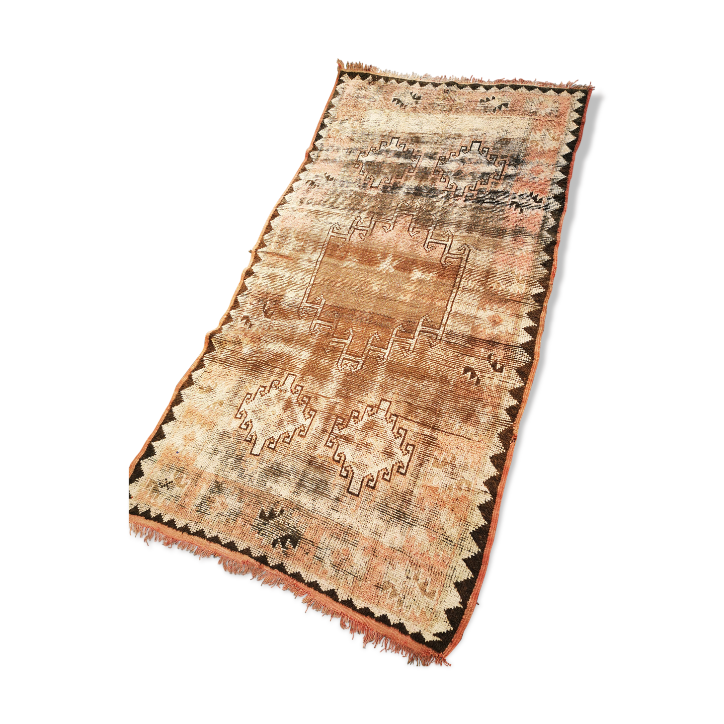 Berber carpet of the Moroccan atlas 236/124 cm