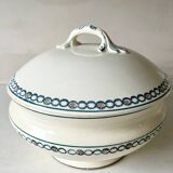 Longwy iron earthenware soup tureen