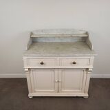 Marble top bathroom cabinet