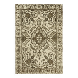 1970s 260 cm x 375 cm Beige Wool Carpet