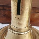 pair of brass candlesticks