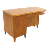 Scandinavian desk in elm, Swedish Modern, Sweden, 1940