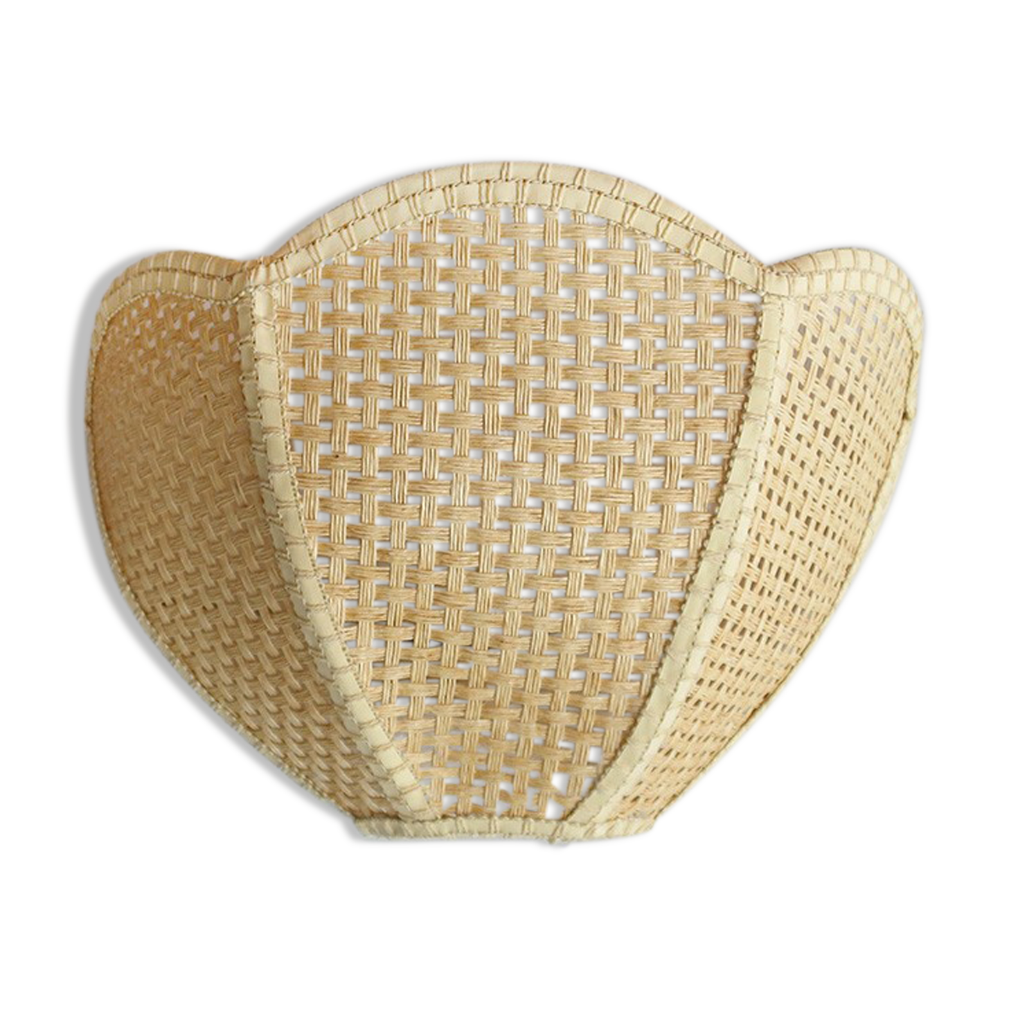 Flower cannage wall sconce