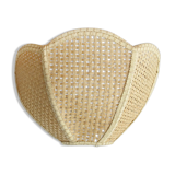 Flower cannage wall sconce