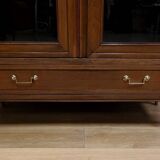 Bookcase in Solid Walnut, Louis XVI style – Mid-19th century