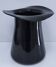 ice bucket and black Murano champagne glass from the 1980s