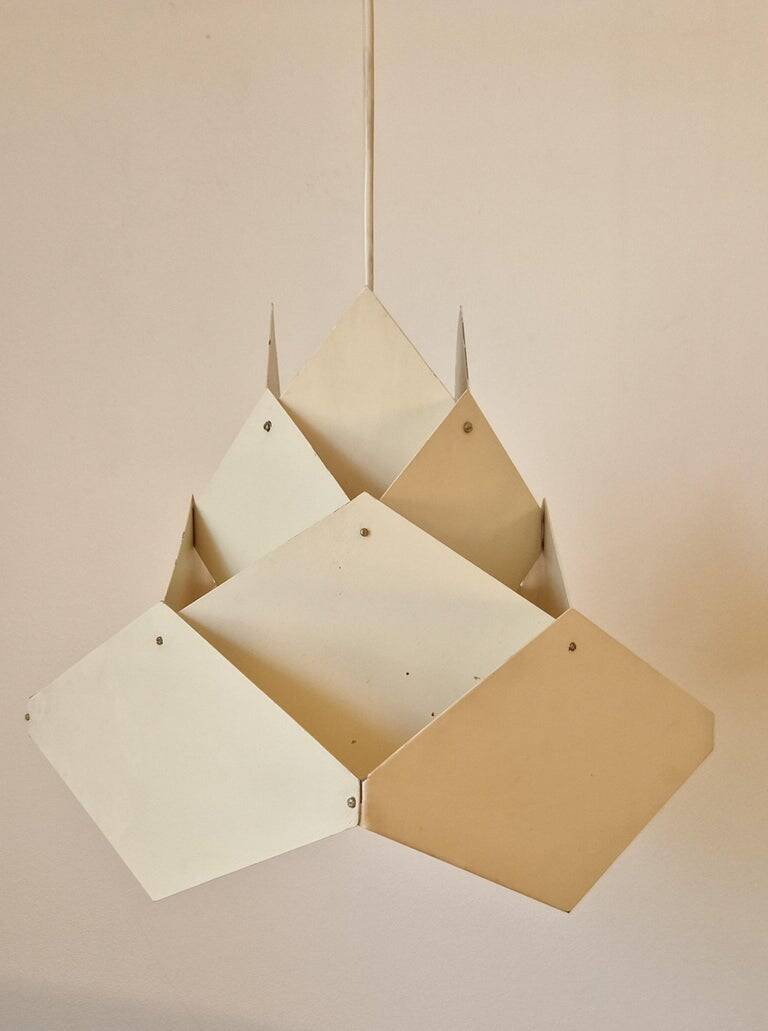 Rare Midcentury Design Pendant in Style of Preben Dal, Denmark, 1960s