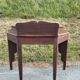 bureau d'angle Art Déco en chêne massif – 120 cm – années 1930