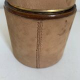 Vintage 1960 Longchamp suede cigarette case - 11 x 10 cm