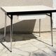 Table bureau formica vintage