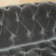 Pair of Chesterfield sofas in mohair velvet Somerville George Smith