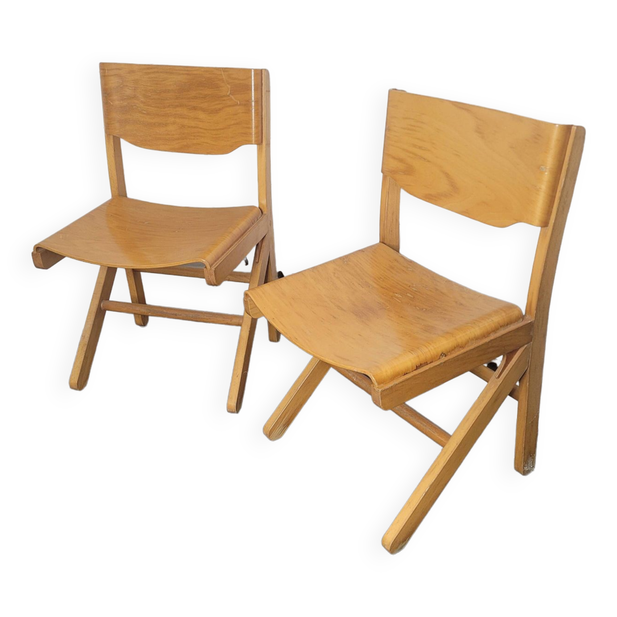 Pair of baumann chairs