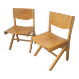 Pair of baumann chairs