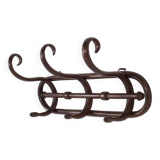 Thonet style wall-mounted coat rack.