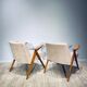 Pair of armchairs "Bunny" Proj. Józef Chierowski "Bunny" 1960'