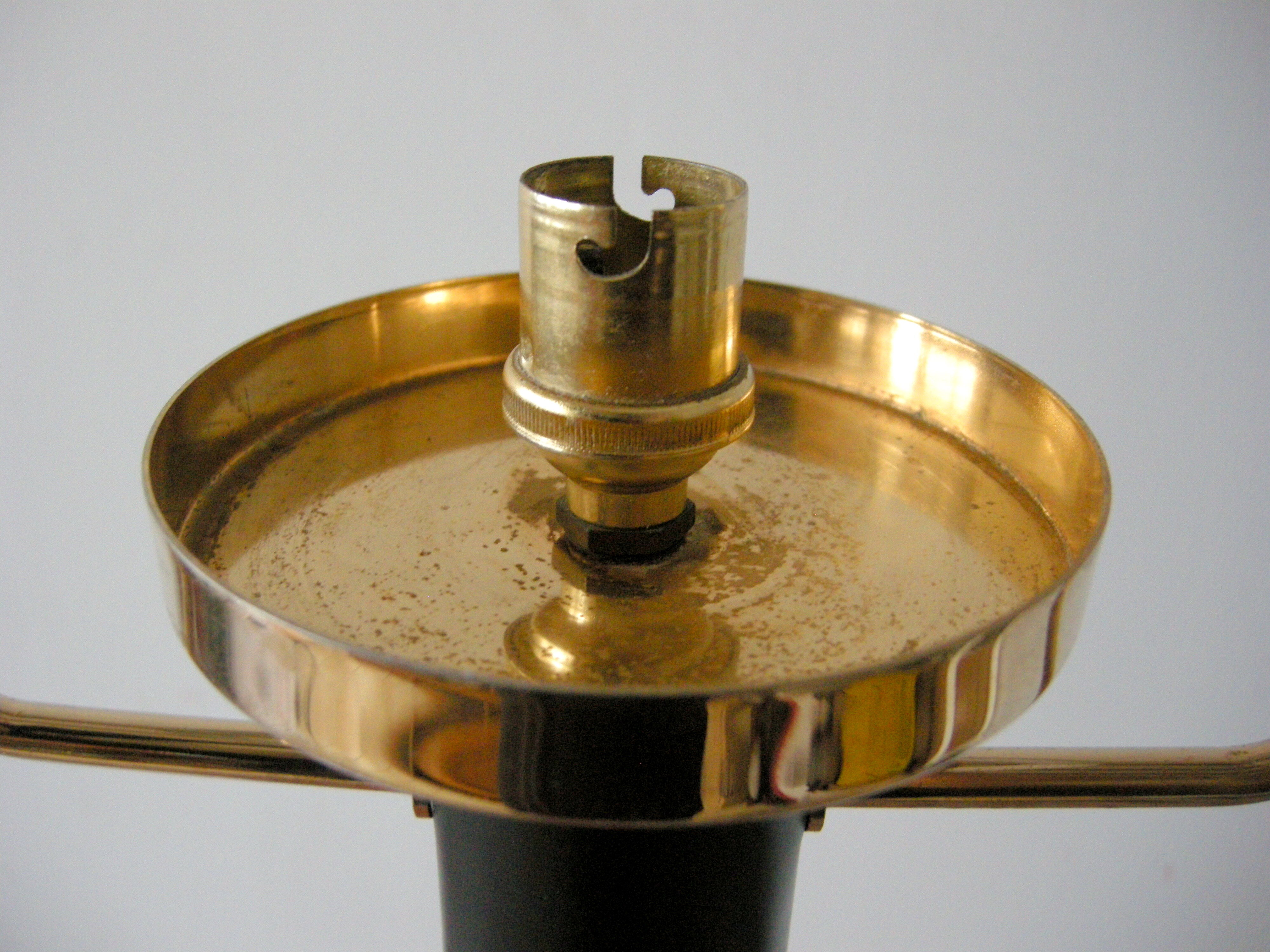 Hanging lamp arlus vintage 1950