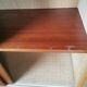 Mid-century design sliding door sideboard