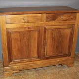 Louis Philippe style walnut sideboard, circa 1900