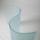 Table ovale en verre