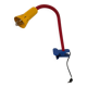 Lampe articulée de bureau avec pince Vintage