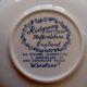4 Ridgway (Staffordshire) blue "Windsor" English cups