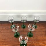 Set of 6 Alsace wine glasses