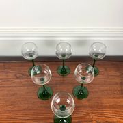 Set of 6 Alsace wine glasses