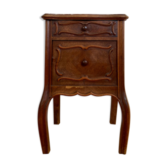 Marbled Louis XV bedside table