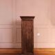 Colonne / stele en teck