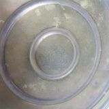 Brass and copper brass ashtray art nouveau Daalderop Tiel Holland 1930-1940
