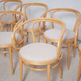 Fauteuils 209 de Thonet, 1986, Set de 6